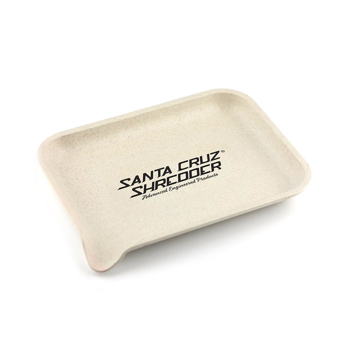 The White Small Hemp Tray by Santa Cruz Shredder.